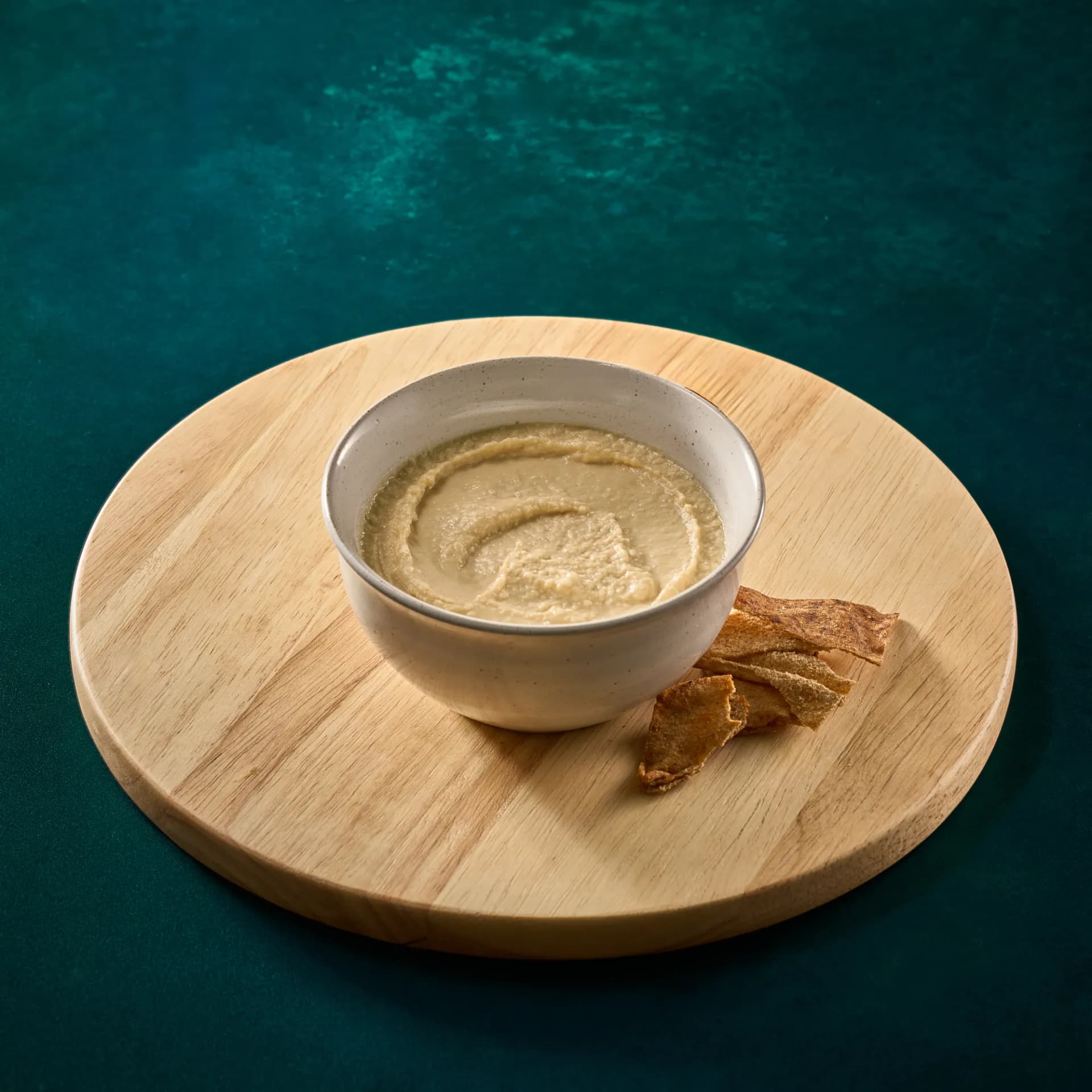 Traditional hummus from Vegan Stops